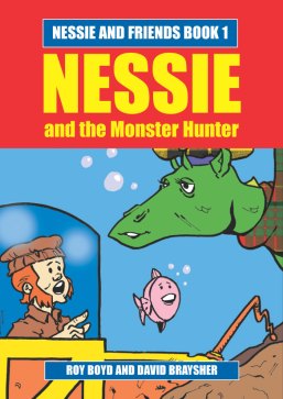 Nessie book cover: Nessie and the Monster Hunter.