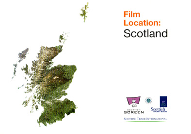 Front cover of Scottish Screen Locations brochure.